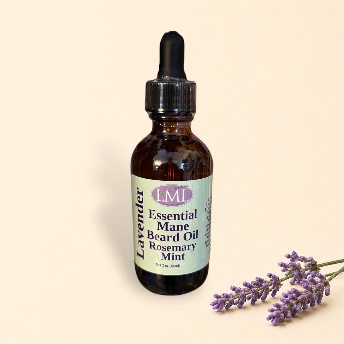 Beard Oil Lavender Rosemary Mint Premium Blend