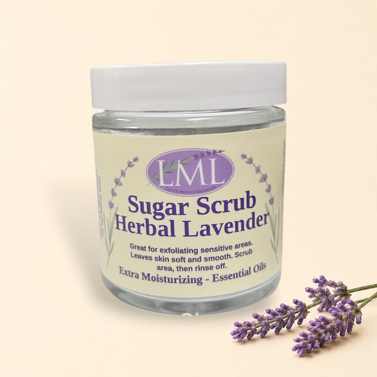 Herbal Lavender Sugar Scrub