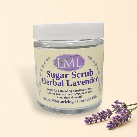 Herbal Lavender Sugar Scrub