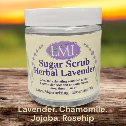 Herbal Lavender Sugar Scrub