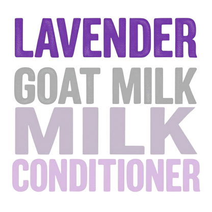 Goat Milk Conditioner