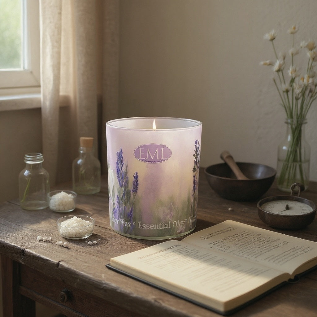 Lavender & Chamomile Calming Soy Candles