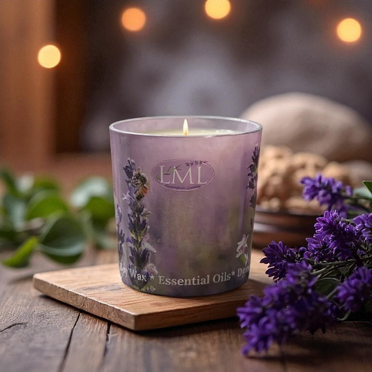 Minty Eucalyptus and Lavender Spa Soy Candles and Wax Melts