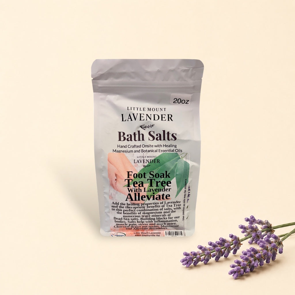 Lavender and Tea Tree Foot Soak Salts