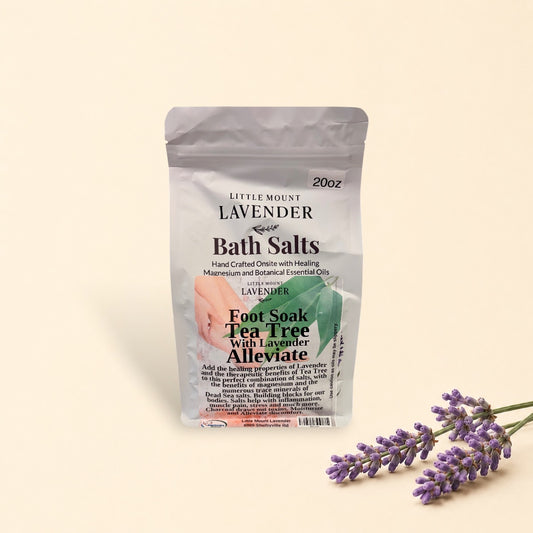 Lavender and Tea Tree Foot Soak Salts