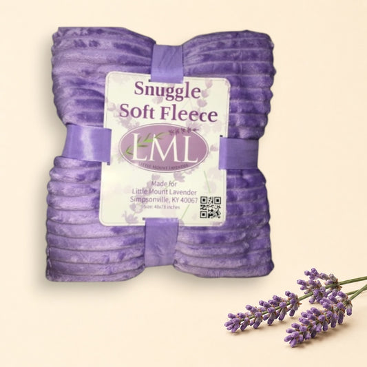 Lavender Fleece Blanket