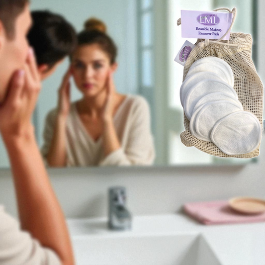 Cotton and Bamboo Fiber Face pads 16ct