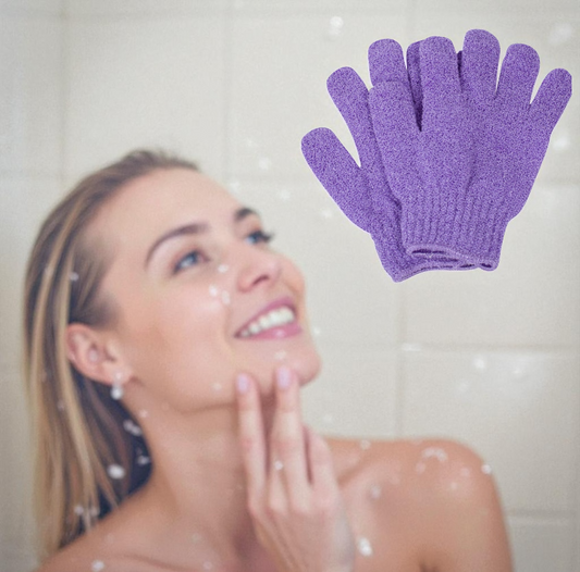 Exfoliating Bath Gloves pair