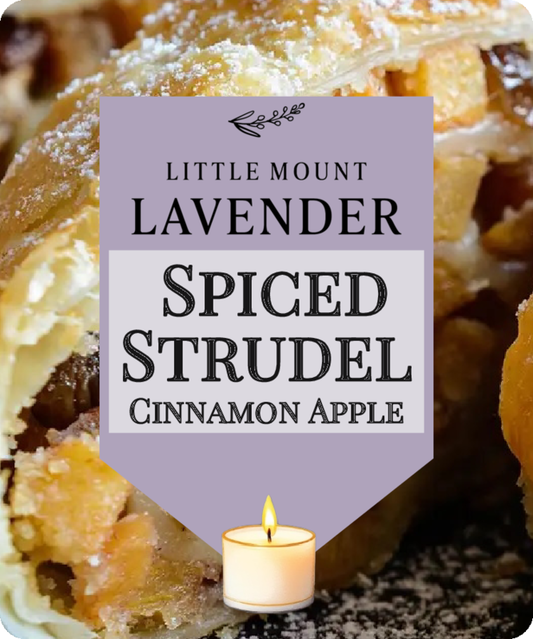 Spiced Strudel and Lavender Soy Candles