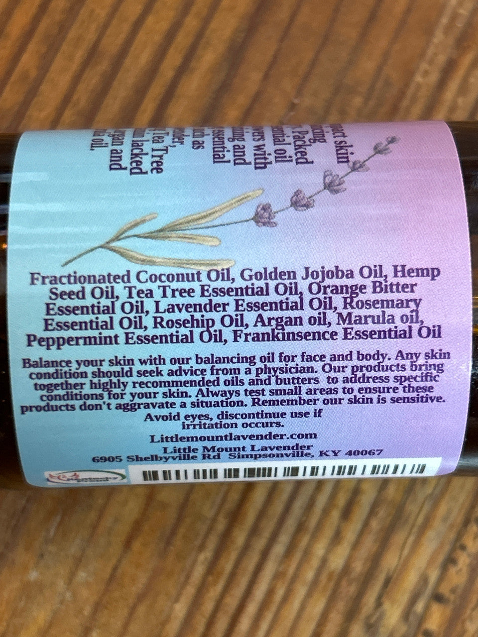 Skin Balance Bar and Oil