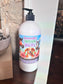 Actual 32-ounce Little Mount Lavender pet wash bottle with black pump and illustrated animal label.