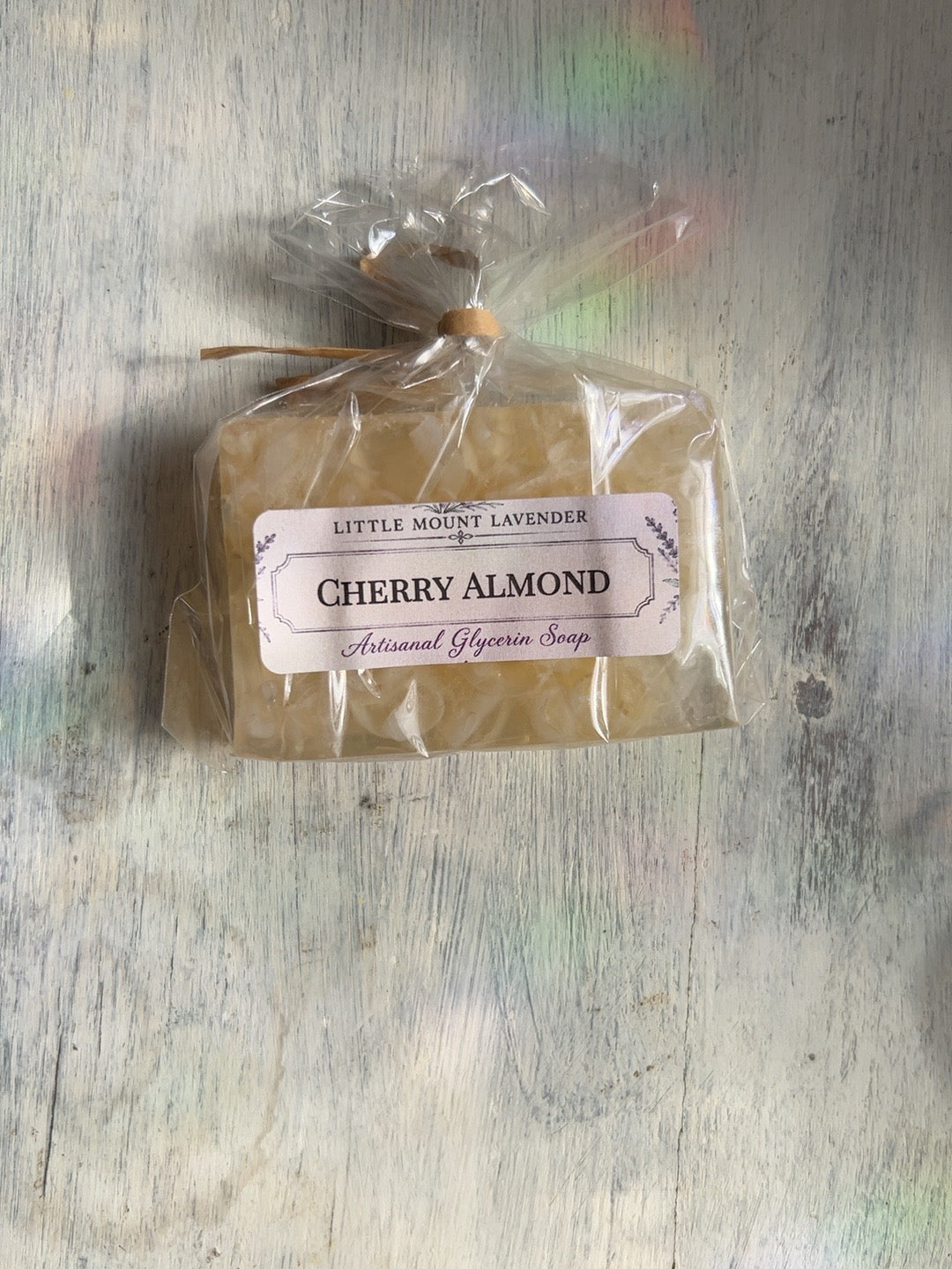 Peppermint glycerin soap bar
