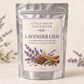 Little Mount Lavender Lavender Chai tea on cream background