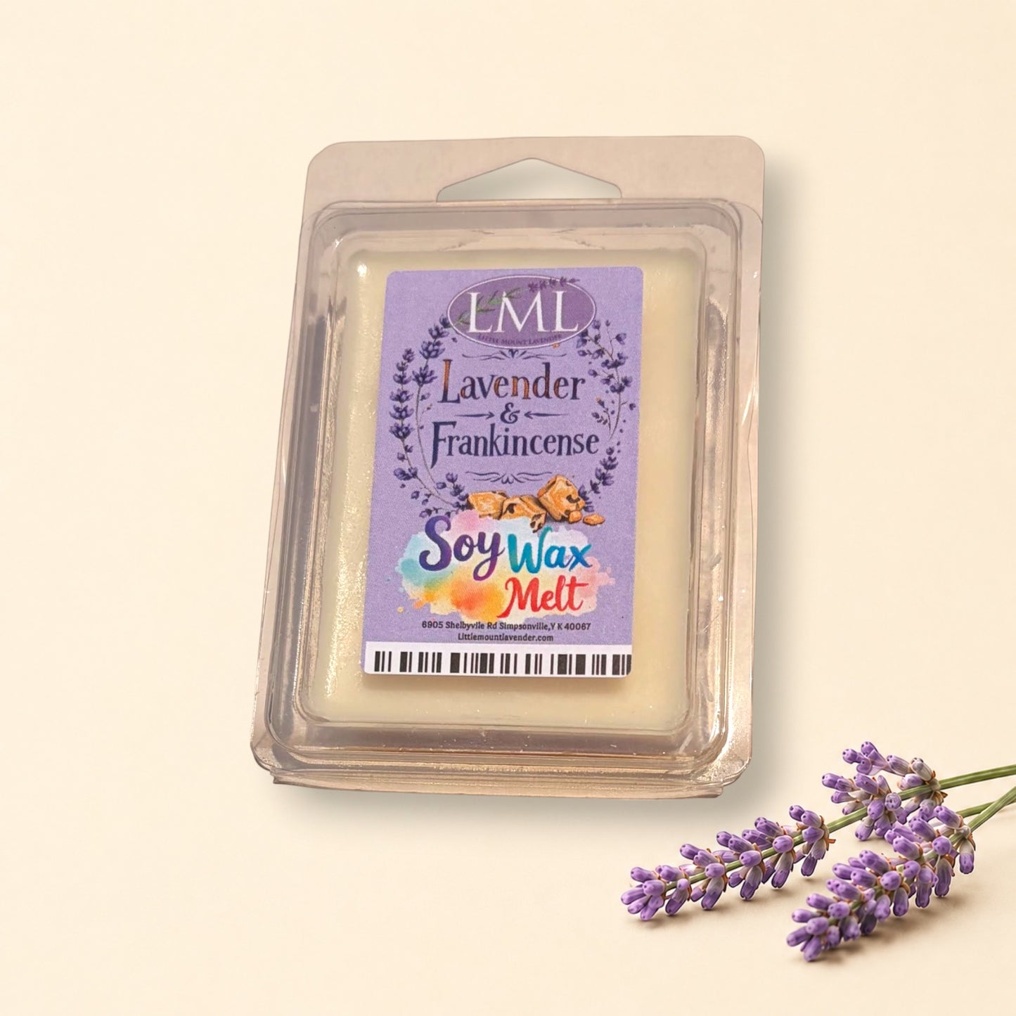 Frankincense and Myrrh Lavender Soy Wax Melts