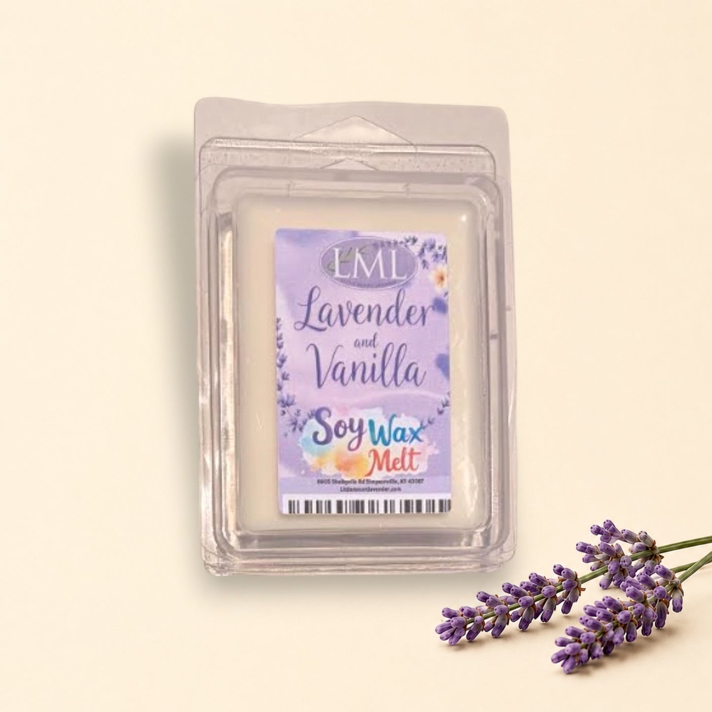 Lavender and Vanilla Warm and Sweet Soy Wax Melts