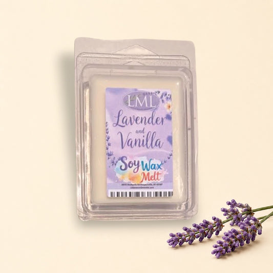 Lavender and Vanilla Warm and Sweet Soy Wax Melts